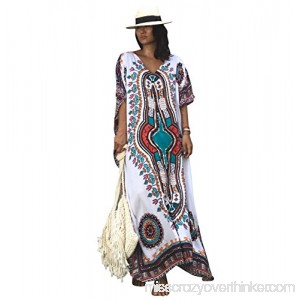 Lishengping Caftan Beach Cover up Boho Gown Hippie Beachwear Women African Plus Long Dress Style 1 B07FKCR82V